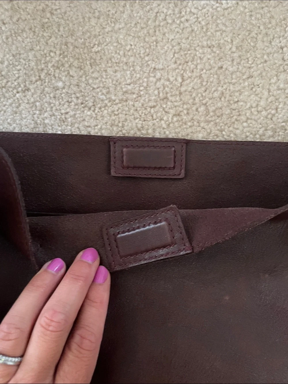 Madewell Brown Leather Bucket Bag - Classic Shoulder Bag
